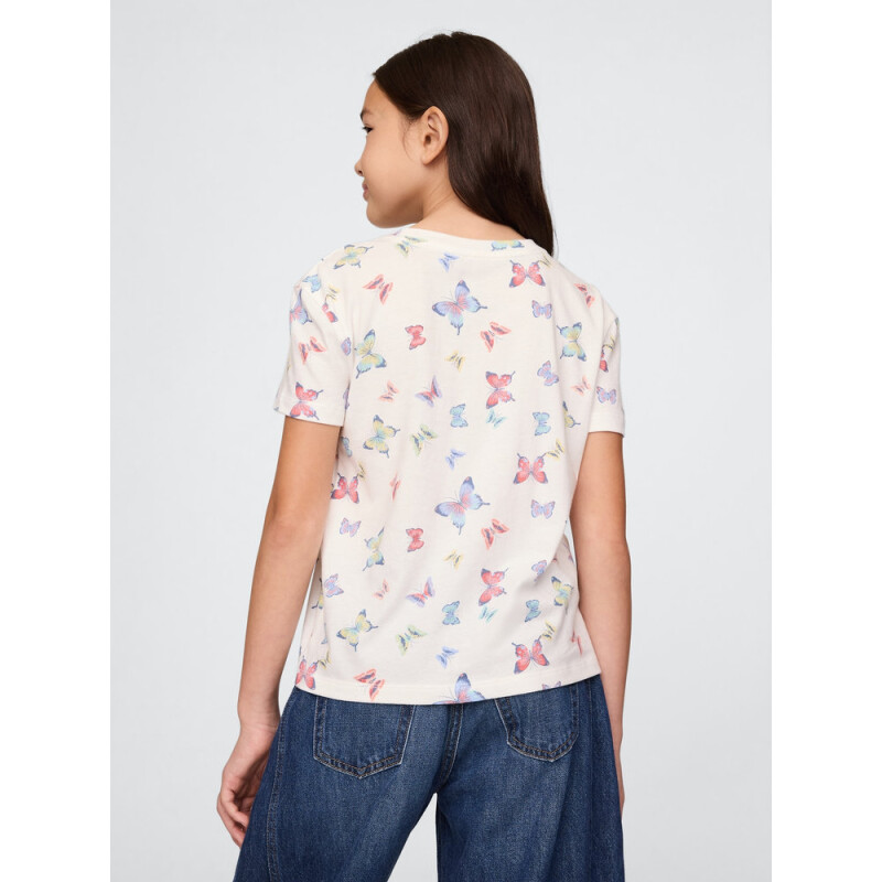 SS VINTAGE TEE_SP25 BUTTERFLY MULTI