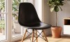 Silla de Comedor - Eames Negro