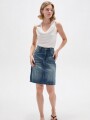 Falda Bumae Azul Grisaceo