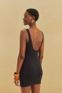 VESTIDO CORTO Negro