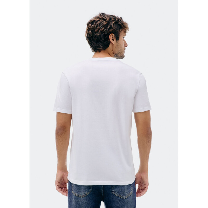 CAMISETA MM MASC BLANCO