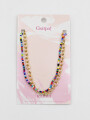 COLLAR SET X 2 COLORES + DORADO GENERICO