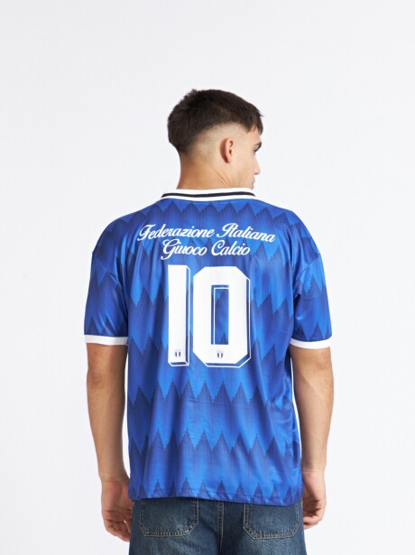 REMERA ITALIA AZUL