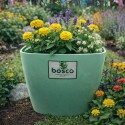 Maceta Cuadrada 24Cm Umbra Verde Maceta Cuadrada 24Cm Umbra Verde