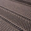 Alfombra de interior Eco-Nature - Riscas | 2.00x2.50 m Beige Chumbo