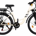 BICICLETA ELECTRICA R.26 NEO COBRA - CREMA BICICLETA ELECTRICA R.26 NEO COBRA - CREMA