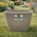 Maceta Cuadrada 18Cm Umbra Gris Claro Maceta Cuadrada 18Cm Umbra Gris Claro