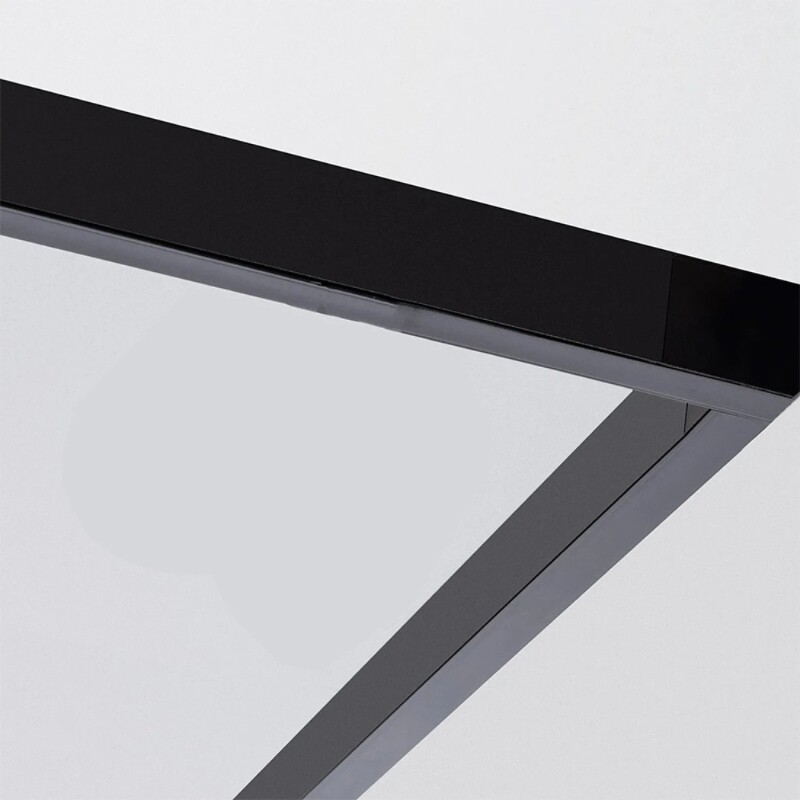 Adaptador Esquinero Horizontal para Riel Magnético G2 para Adosar Esquinero Horizontal Para Riel Magnético G2 De Adosar Negro