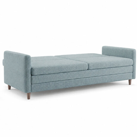 SOFÁ SILLÓN CAMA AUDAX 2 CUERPOS verde