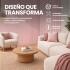 Pack x10 Wpc Simil Madera Wall Panel Lambrin 2.90x16.7 Rosa 1