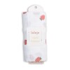LJ4 Manta Muselina Lulujo 100x100 Strawberries Lulujo