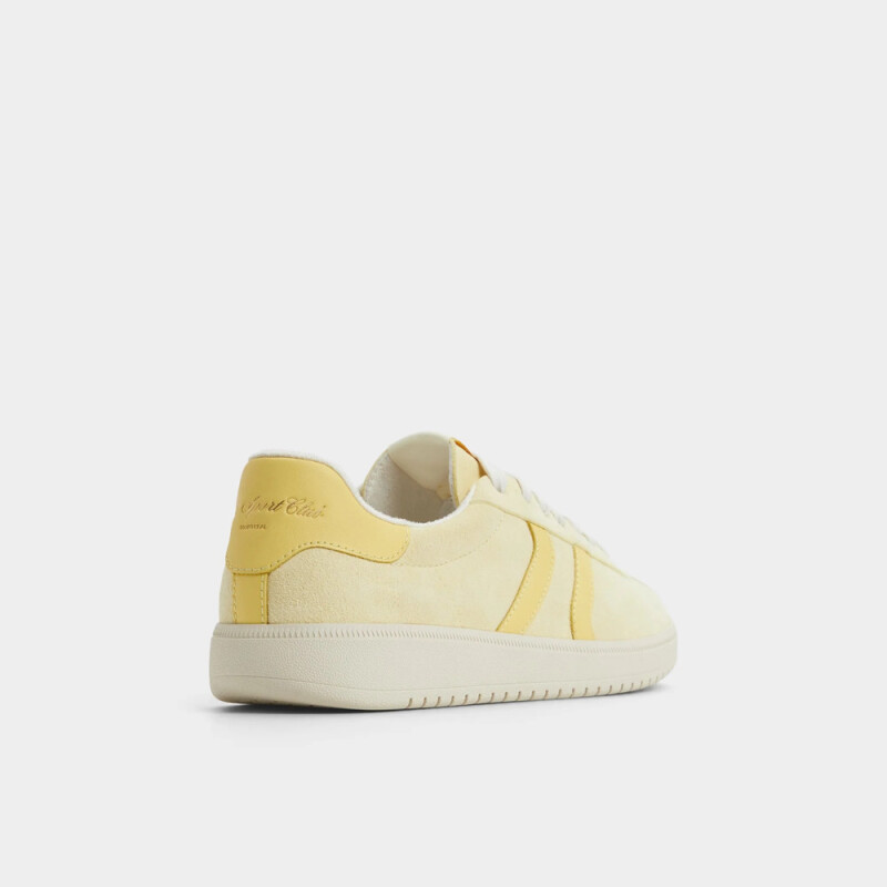 CHICSNEAKER OTHER PINK LEATHER LIGHT YELLOW