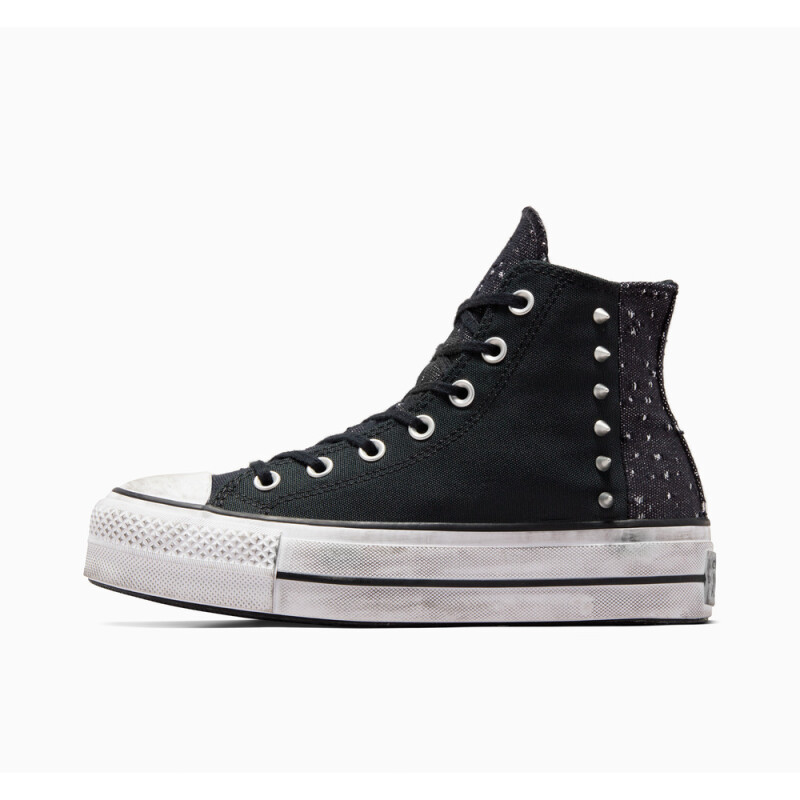 CTAS LIFT HI BLACK BLACK/SILVER/BLACK