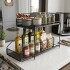 Estante Organizador Mesada Alacena Cocina 2 Cajones Multiuso Imback Color Negro Estante Organizador Mesada Alacena Cocina 2 Cajones Multiuso Imback Color Negro