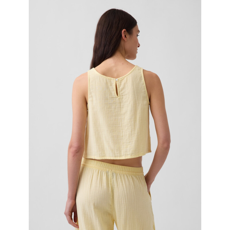 SL RACER SHELL TOP - GAUZE MAIZE