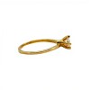 Anillo Solitario-Oro bajo-Piedra Zirconia-AN8078 conpiedra