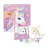 DRESSMU Libro Con Stickers Top Model - Dress Me Up Unicornio