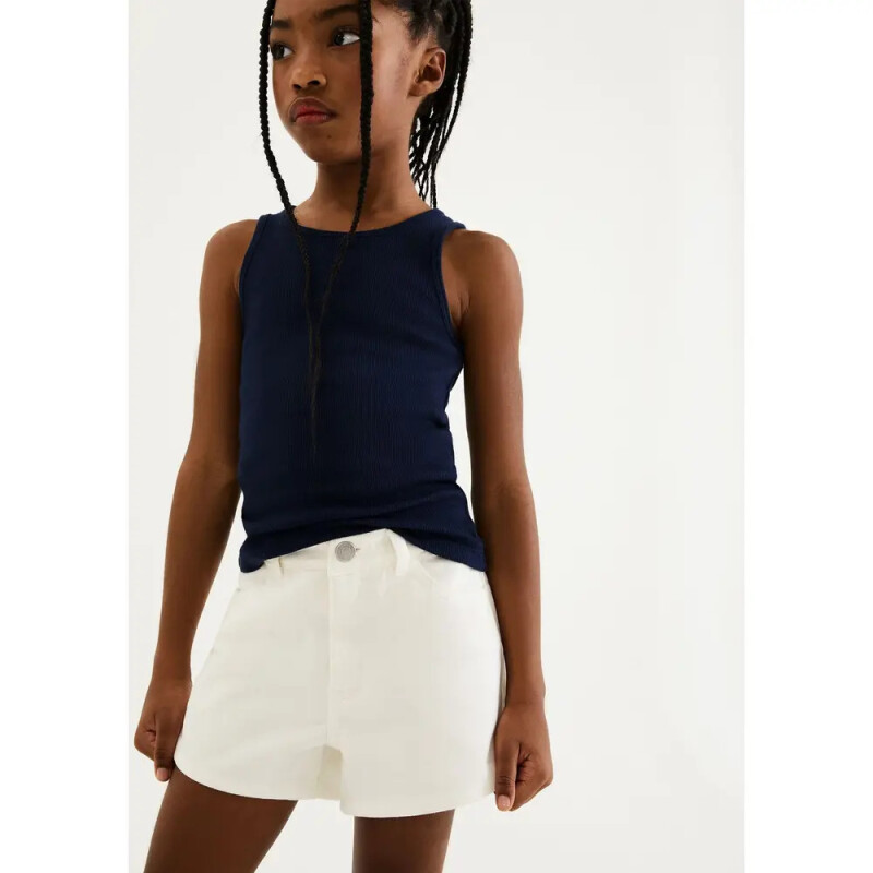 SHORTS FEM OFF WHITE