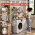Estante Organizador Lavarropas O Baño Inodoro Mueble Metal IMBACK Color Blanco Estante Organizador Lavarropas O Baño Inodoro Mueble Metal IMBACK Color Blanco