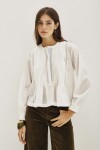 Camisa Cali Pleats Crudo