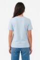 Remera m/c mujer DAISY CELESTE