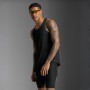 Bividi Running Light Speed Tech Singlet Hombre Black/black Reflective