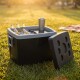 Conservadora térmica 75 lts NEGRO
