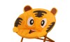 Silla Honguito Infantil Plegable de Metal Tigre