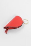 Llavero monedero cora rojo