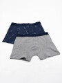 BOXER ALGODÓN PACK X2 AZUL