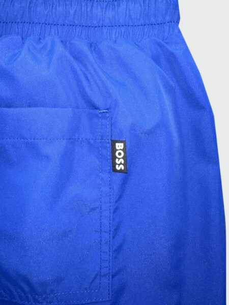 BOSS Black - Short Baño Secado Rápido Logo Alta Automática