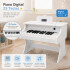 Piano Digital Infantil Memphis Sm258 A Baterías PIANO DIGITAL MEMPHIS SM258 BLANCO