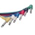 Cable guitarra interpedal Stagg Pack 6 Unidades 0.10m Cable guitarra interpedal Stagg Pack 6 Unidades 0.10m