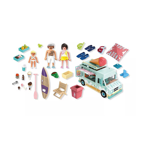 Camión de Helado con Tienda Surf Playmobil 101 Piezas U