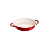 STAUB FUENTE P/ PIE 24 CM REDONDA CHERRY CERAM STAUB FUENTE P/ PIE 24 CM REDONDA CHERRY CERAM