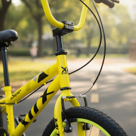 BICICLETA XTM RODADO 20 INFANTIL AMARILLO