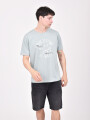 REMERA DIV GRIS MELANGE C