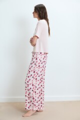 PIJAMA LARGO KISS Rosa