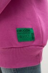 Hoodie desaparecí fucsia