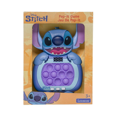 Consola POP IT Electrónica con Forma Stitch Lexibook U