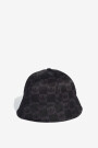 MONOGRAM BUCKET HAT Negro