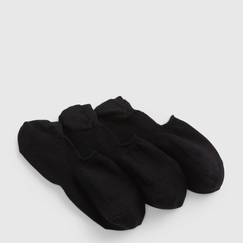 BASIC NO SHOW 3PK TRUE BLACK