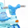 Triciclo de empuje con luz, sonido y techo protector Triciclo de empuje con luz, sonido y techo protector