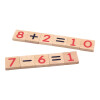 Números y Símbolos Magnéticos Madera Viga Números y Símbolos Magnéticos Madera Viga