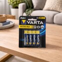 Pilas Alcalina AA Varta x4 Unidades Pilas Alcalina AA Varta x4 Unidades