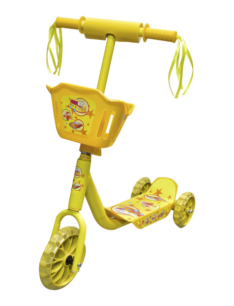 Monopatín scooter para niños Amarillo