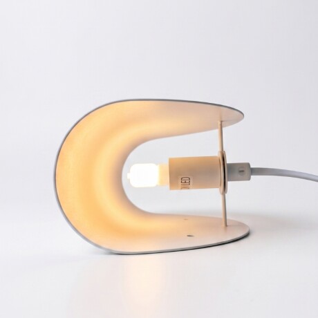 ARTEFACTO DECORATIVO DE PARED BEND Luminaria De Pared Band Blanco