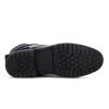 Country Calzado Bota Casual Hombre Acordonado C/cierre - Negro Negro