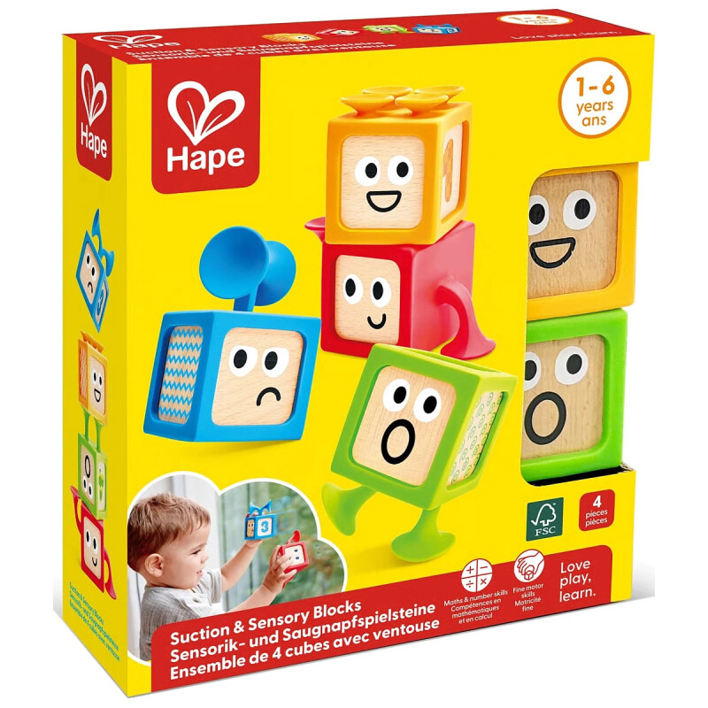 Bloques ventosas y sensoriales Hape Bloques ventosas y sensoriales Hape