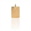 Dije Identidad-Oro bajo-Sin piedra-CP8709 sinpiedra